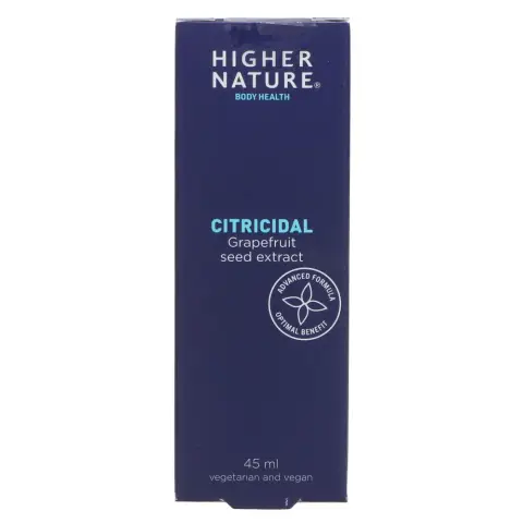 HIGHER NATURE - Citricidal - Grapefruit Seed Extract - 45ML