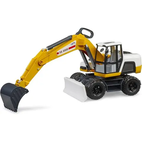 bruder 03413 - Mobilbagger - 1:16 Fahrzeuge, Spielzeug Bagger, Sandbagger, Kinderbagger, Schaufelbagger