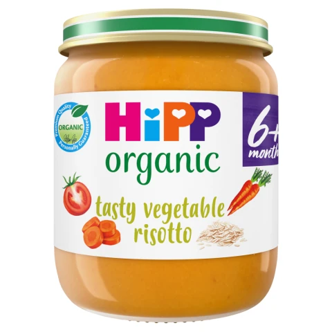 HIPP Organic Vegetable Risotto 6+ Months 125G