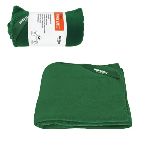 Milestone Thermal Fleece Blanket - Evergreen