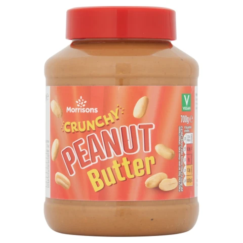 Morrisons Crunchy Peanut Butter 700g