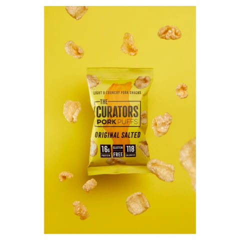 The Curators - Salted Pork Puffs - 25g