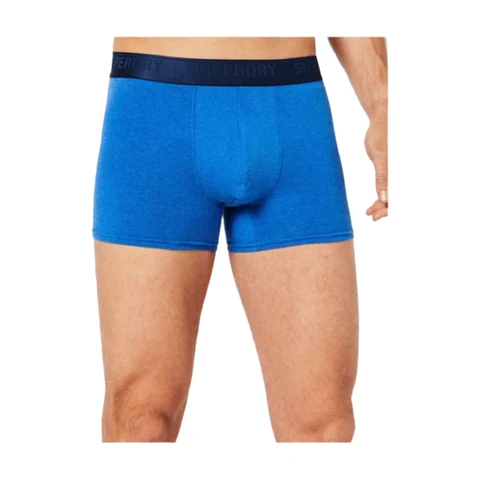 SUPERDRY Heren Underwear BOXER 3P SUPERDRY MarineDonkerblauw XL
