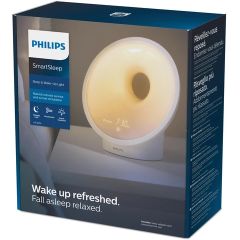 Philips SmartSleep en Wake-up Light Somneo - Relaxbreathe - HF3654/01