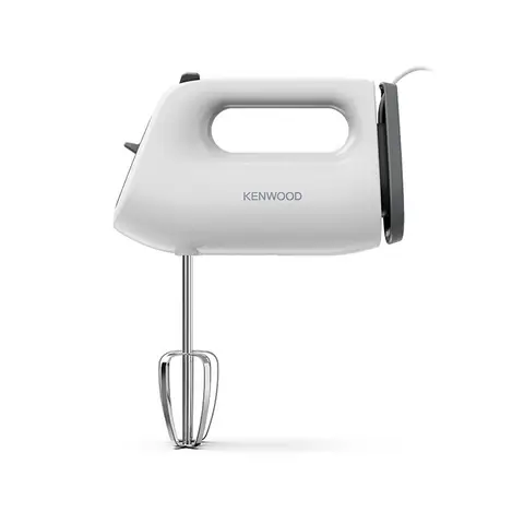 Kenwood Quickmix Lite Hand Mixer - 300W, White, Dishwasher Safe, Lightweight, 3 Speeds, Twin Beaters with Slow Speed Start, HMP10.00WH