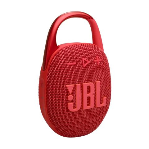 JBL Clip 5 Portable Bluetooth Speaker – Red