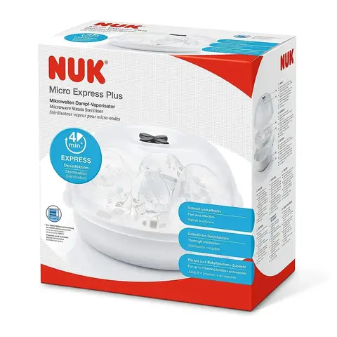 NUK Micro Express Plus Steriliser 4 x 300ml