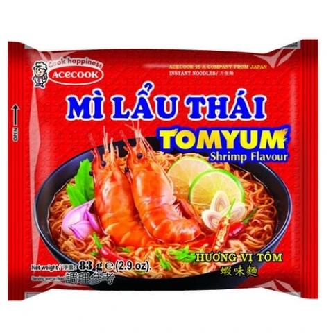 Mi Lau Thai Instant Noodles Shrimp Tom Yum 83g