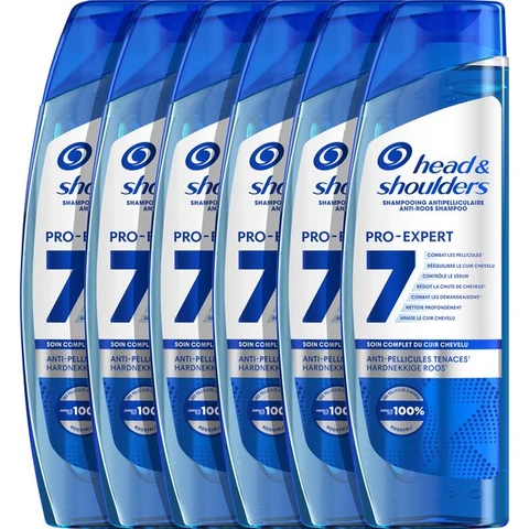 Head & Shoulders Pro-Expert 7IN1 - Anti-Roos Shampoo - Voordeelverpakking 6 x 250 ml