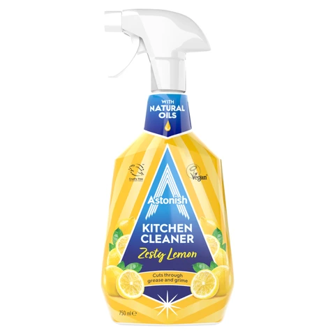 Astonish Kitchen Cleaner Zesty Lemon 750ml