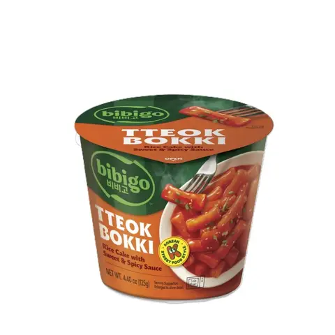 bibigo Tteokbokki Cup Sweet&Spicy 125G
