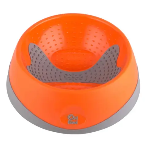 LickiMat OH Dog Bowl Large Orange