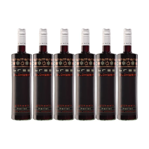 Bree Merlot Glühwein 8,5% Vol. 0.75L x 6