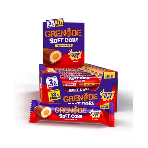 GRENADE Protein Bars Crème Egg - 18 x 45g