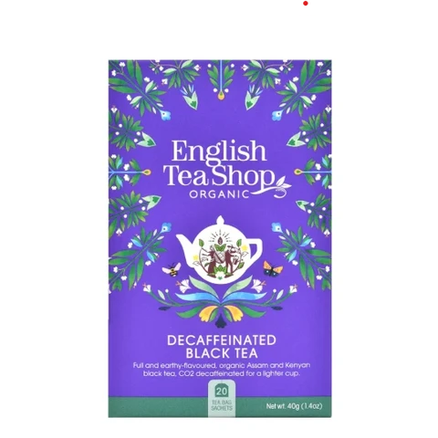 English Tea Shop - Organic Decaffeinated Black Tea - 20g