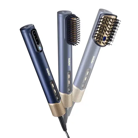 Babyliss AS6550E Air Wand 3-in-1 Haartrockner Glätteisen Warmluftbürste 1600 W
