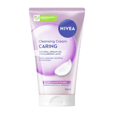 NIVEA Caring Cleansing Cream Face Wash 150ml