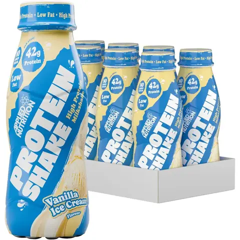 Applied Nutrition RTD High Protein Shake Vanilla Ice Cream - 8 x 500ml