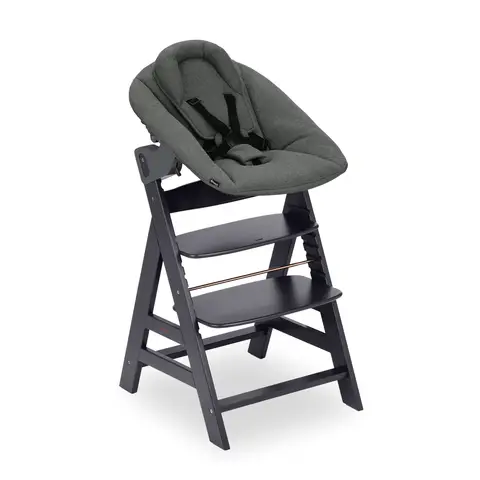 Hauck High Chair with Newborn Attachment - Dark Grey