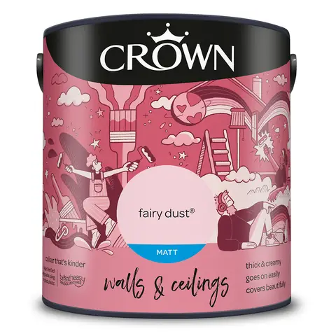 CROWN Matt Emulsion Fairy Dust 2.5L