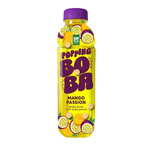 mana sol Popping Boba Getränk Mango 500ml