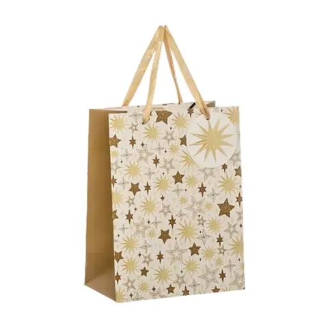 Atmosphera Geschenktüte mit Christmas of the Wise Druck - Klein