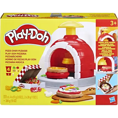 Play-Doh kitchen creations pizza oven speelset - Meerkleurig, 1 stuk