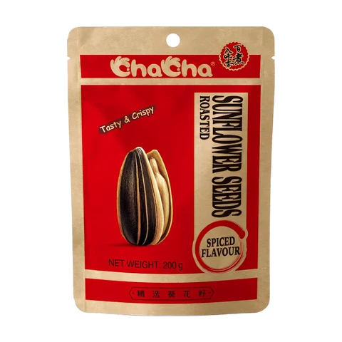 ChaCha geröstete Sonnenblumenkerne (gewürzter Geschmack) 200 g