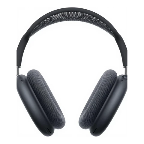 Apple AirPods Max kabellose Kopfhörer, Pro-Level Aktiver Geräuschunterdrückung, Transparenzmodus, personalisiertes 3D Audio, USB-C-Ladecase – Mitternacht