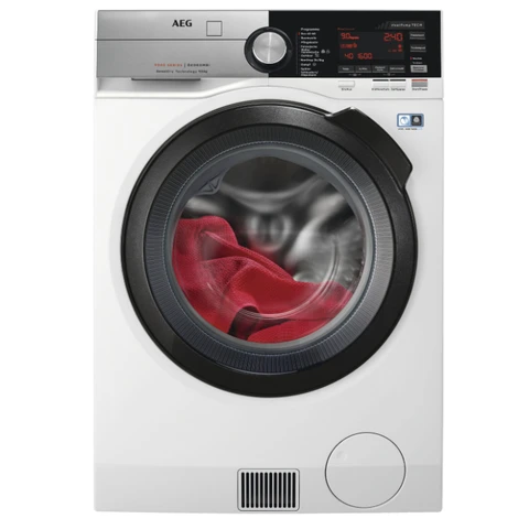 AEG L9WEF80690 Waschtrockner mit Wärmepumpe, Serie 9000 mit SensiDry, Testsieger der Stiftung Warentest, 9 kg Waschen, 6 kg Trocknen, C / Nachfüllfunktion, Auffrischfunktion, 1600 U/min [Energieklasse C]
