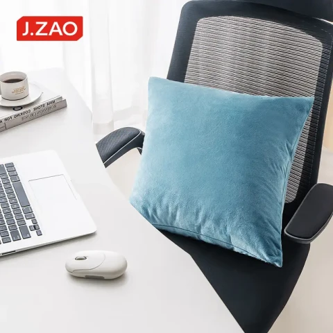 J.Zao Kissen Lendenkissen Superweich - Sofa - Nachttisch - Wohnzimmer - 45x45cm