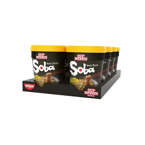 NISSIN Instant-Soba-Nudeln Cup Klassisch 8 x 90g 1 BOX