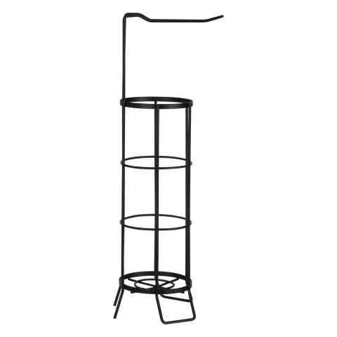 Linnea Black Toilet Roll Holder