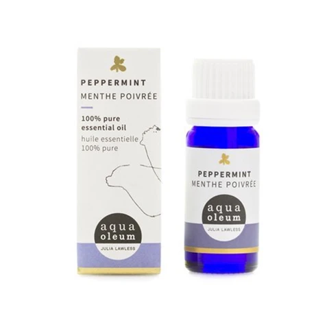 Aqua Oleum 100% Pure Peppermint Essential Oil 10ml