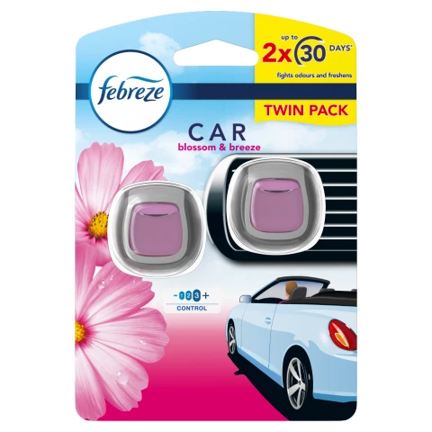 Febreze Car Air Freshener Blossom & Breeze 2 Units