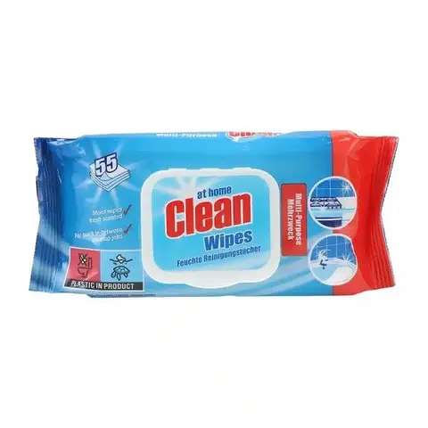 At Home Clean Hygienische doekjes - 55 stuks