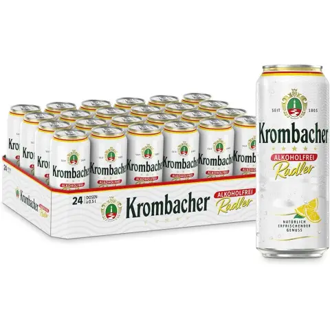 Krombacher Radler 0,5L Dose (inkl. 0,25 € Pfand)