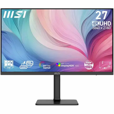 MSI Modern MD272UPHG computermonitor 68,6 cm (27") 3840 x 2160 pixels 4K Ultra HD zwart