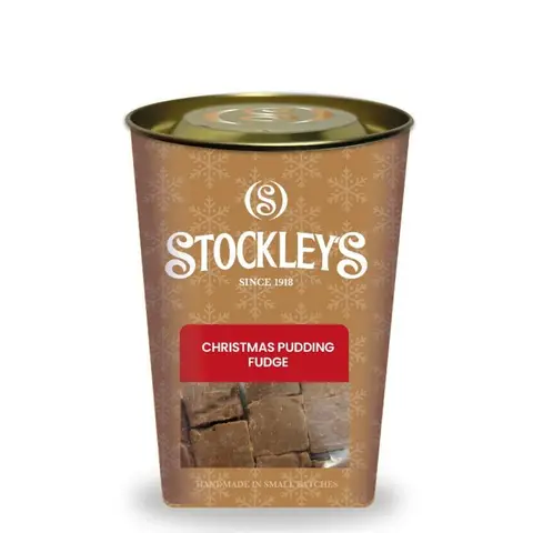 Stockley's Christmas Pudding Fudge Treat Carton 220g