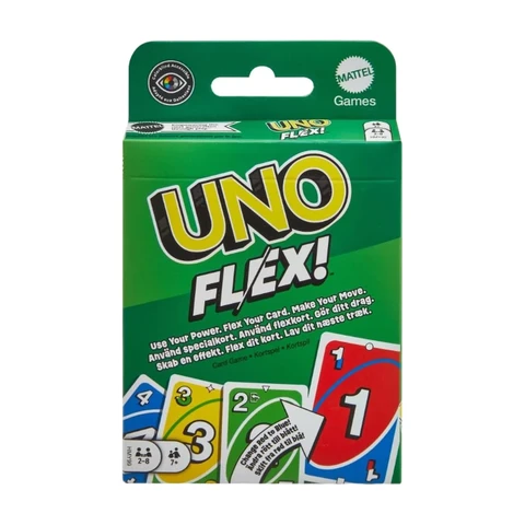 MATTEL UNO Flex kaartspel - HMY99, 2 tot 8 spelers