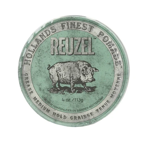 REUZEL POMADE 113GR MEDIUM HOLD GREEN