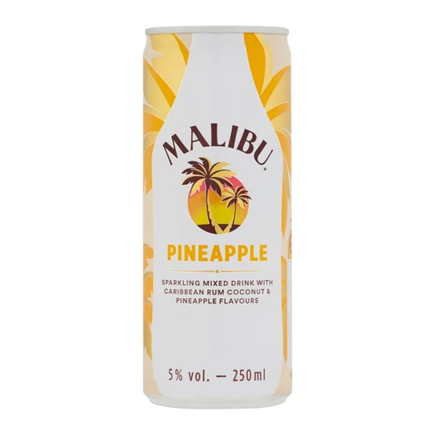 Malibu & Pineapple 250ml