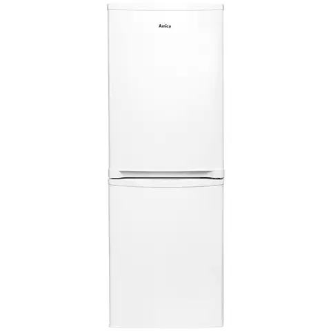 Amica FK1974 55cm Wide Static Fridge Freezer, 50/50, White, E Rated