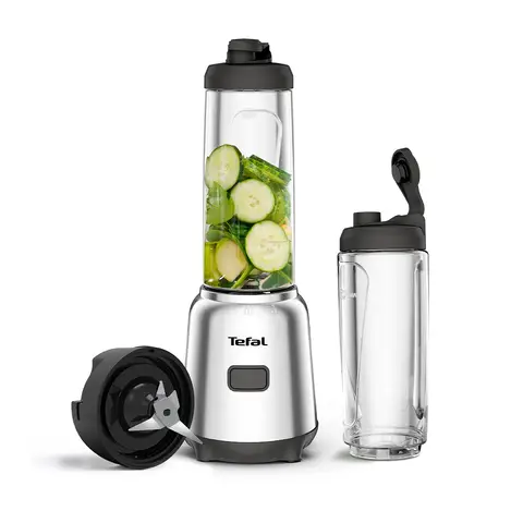 Tefal Mix & Move Blender & Smoothie Maker, 300W, 2 Tritan To-Go Bottles -  BL15FDG0 