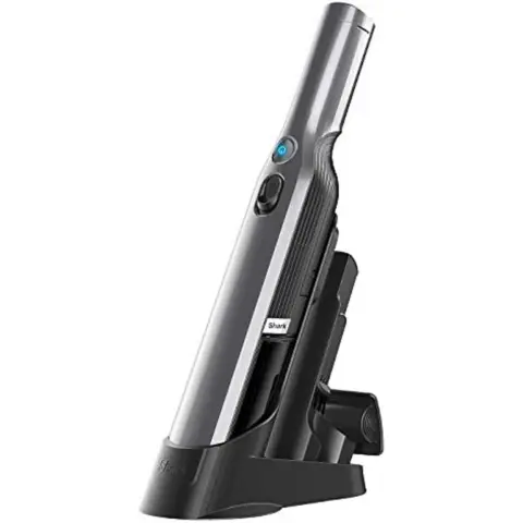 Shark Handstaubsauger [WV200EU] Beutelloser Handstaubsauger mit Akku, 115 Watt, Schwarz und Grau