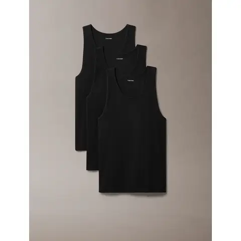 TANK 3PK. UB1 Zwart Heren XL