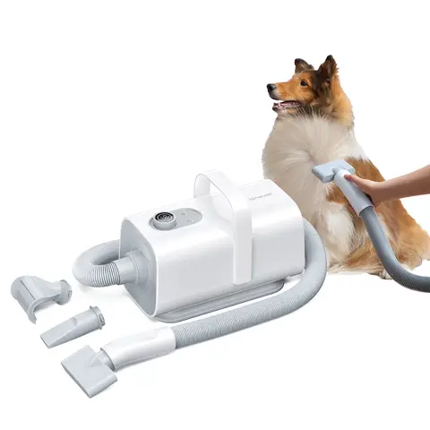 homerunPET Pet hair blower PD10 Ultra Quiet,Smart Technology pet drying ,coanda effect,3 included nozzles,20 Million Negative Ions