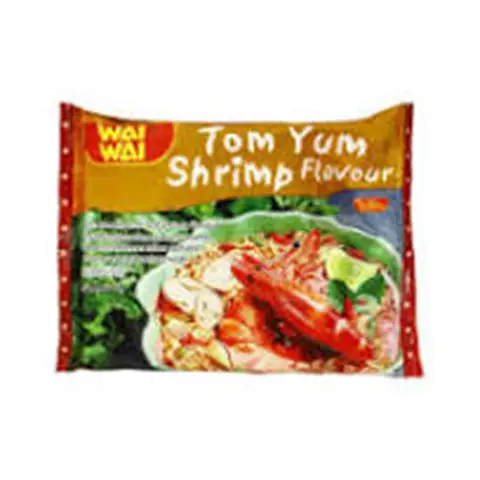 WAIWAI Instant Noodles Tom Yum Shrimp 60g