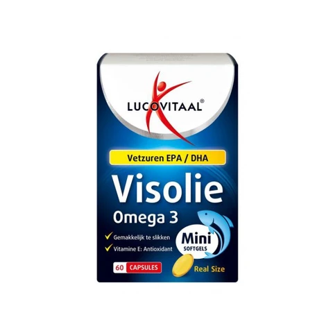 Lucovitaal Visolie Omega 3 Daily Mini