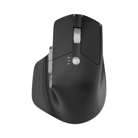 ochama Ergonomische Maus, Bluetooth/2,4-GHz-Funkmaus, geräuschloses Klicken, DPI-Einstellung per Knopfdruck